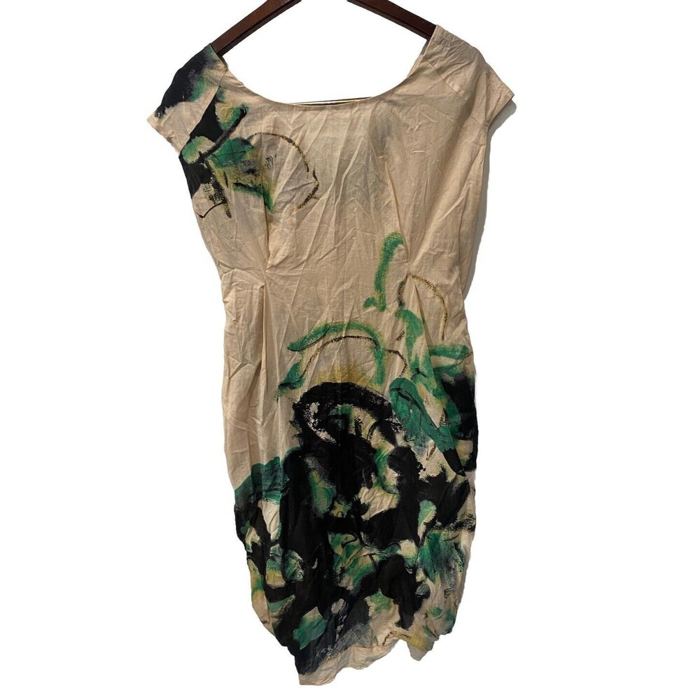 Marni Made in Italy 100% Cotton Floral dress Women Size 38
